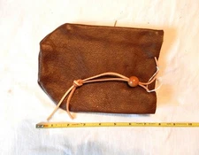 Leather Black Powder Possibles Bag Belt Bag