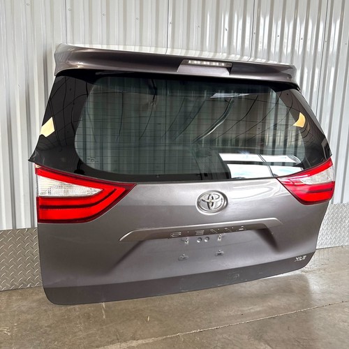 2011 - 2020 Toyota Sienna Tailgate Power Liftgate Trunk Complete Assembly Gray