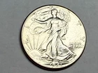 1941 WALKING LIBERTY silver U.S. half dollar. AU-UNC slider. #um1