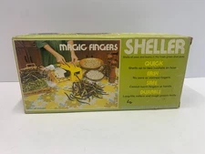 Vtg 1977 Magic Fingers Sheller MFS711 Green Peas Shelled Beans With Box