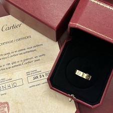 Cartier Love Ring Classic Model 18K Yellow Go...