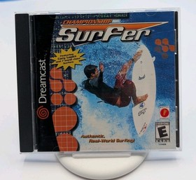 Championship Surfer (Sega Dreamcast, 2000) CIB Complete w/ Manual - Tested