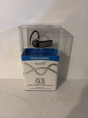 BlueAnt Q3 Platinum Premium Smartphone Bluetooth Earpiece Voice Control Sealed