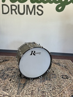 Rogers 22x14'' Bass Drum - Black Diamond Pearl (Late 1960s)