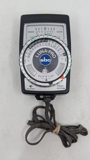Gossen Luna Pro SBC Profi System Light Meter w/ Case Made in Germany (J)