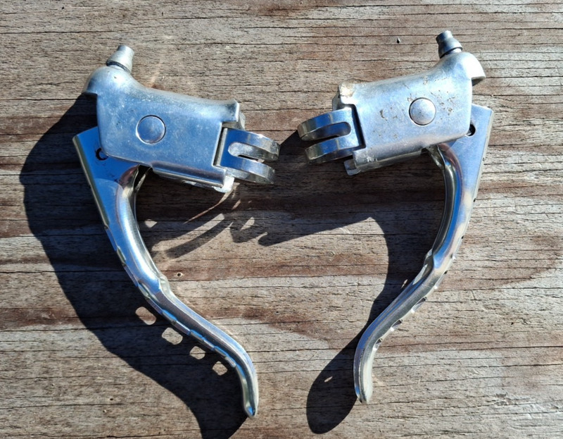 Vintage Dia Compe Road Bike Levers Non-Aero
