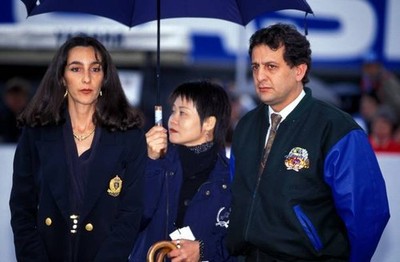 Viviane Senna da Silva visits the Japanese GP to talk about her la- Old Photo 1