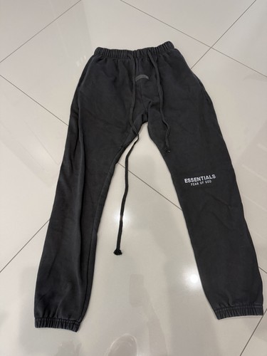 Fear of God, Essentials Fear Of God Pants Women's M Black Sweatpants Drawstrings Athleisure
