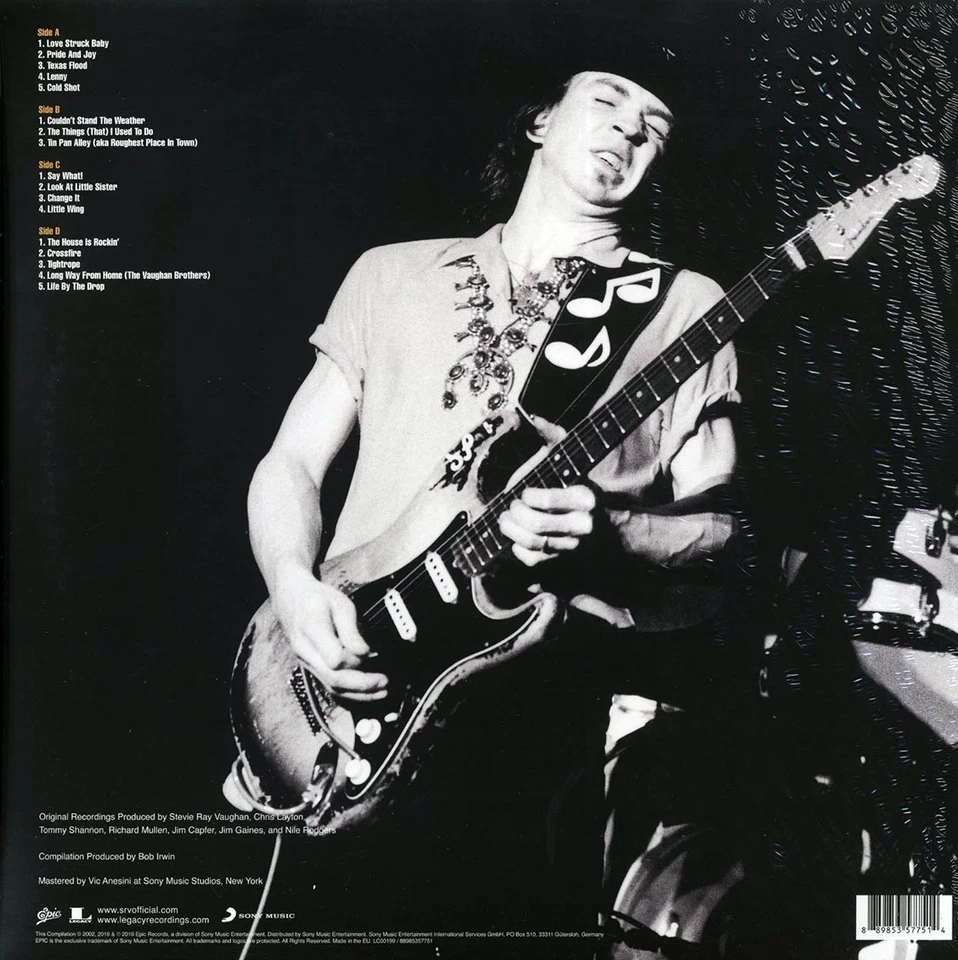 Stevie Ray Vaughan - The Essential [2016 Reissue] [New Double Vinyl Record LP] - Image 2 of 2