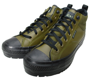 Converse All Star Malden Street Boot Mid Water Repellent Mens Sz 9.5 Olive Green