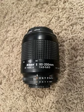 Nikon AF NIKKOR 80-200 mm 1:4.5-5.6 D Lens SLR F Mount