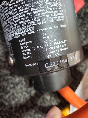 Enders Gas-Heizstrahler 5450,Heizpilz Terrassenheizer - Bild 8 von 12