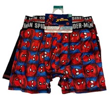 Marvel Spider-Man Boys Athletic Boxer Briefs 3-Pack Size 10 Assorted NWT