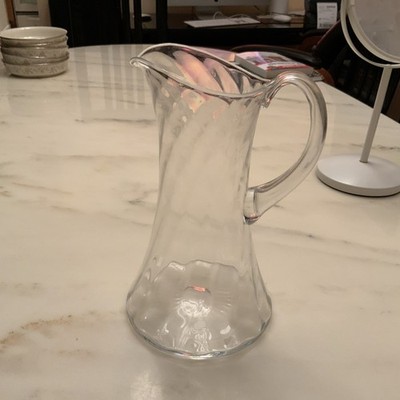 Orrefors Sweeden Glass Pitcher