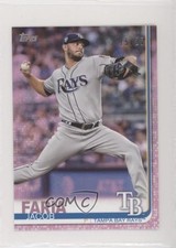 2019 Topps Mini Pink 15/25 Jacob Faria #656 6ns