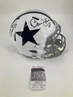 BERNIE KOSAR DALLAS COWBOYS SIGNED FULL SIZE REPLICA HELMET JSA WITNESS COA