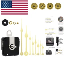 Quartz DIY Wall Clock Movement Mechanisms Battery Powered DIY Repair Parts Re...