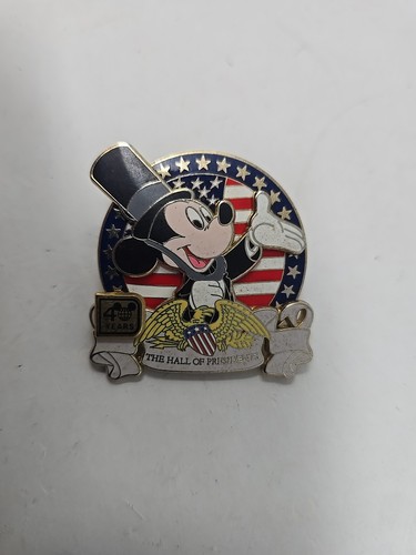 Disney 40th Anniversary Mickey Mouse The Hall Of Presidents Pin - LE 1500