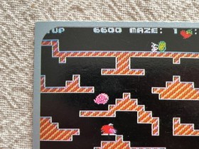 Chack'n Pop 1985 Menko Mini Card 288 Family Computer Amada Nintendo Game Japan