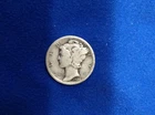 1924 P Mercury Silver Dime 90% Silver 10c Average Circulated