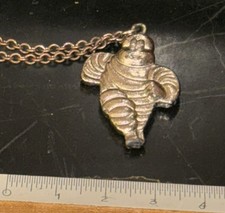 PORTACHIAVI METALLICO PUBBLICITARIO  BIBENDUM OMINO MICHELIN KEYRING