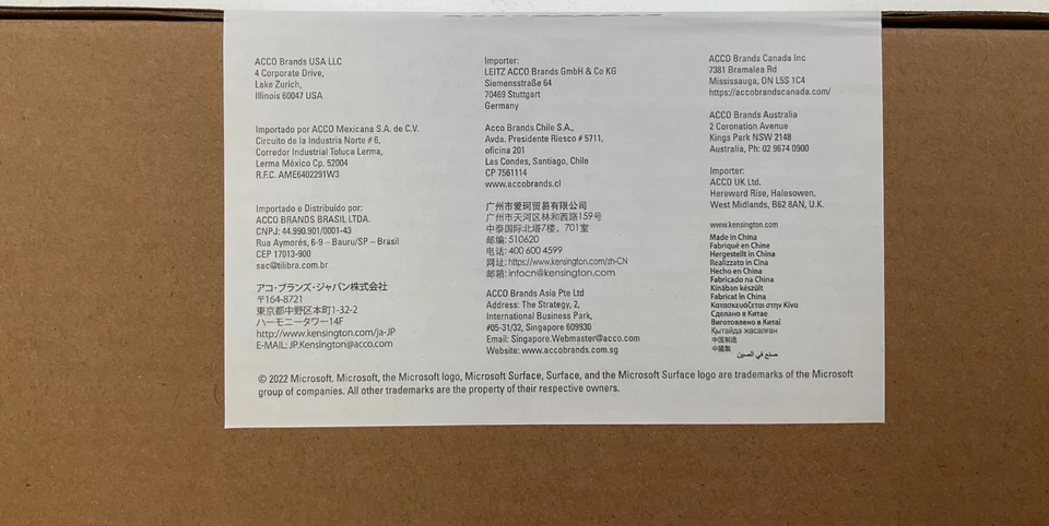 Kensington Blackbelt Rugged Case Black for 13" Surface Pro 9 10 11 K96541WW - Image 4 of 4