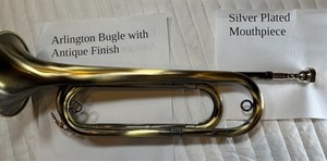 New "The Centennial" G bugle by Scoutbugle  Antique  Lacquered