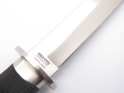 Vtg 1980s Cold Steel Magnum Tanto Hattori Seki Japan Fixed 9" Blade Tanto Knife - Picture 3 of 9
