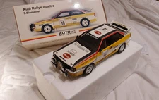 Autoart 1/18 Scale 88402 - Audi Rallye Quattro - #10 S.Blomqvist UR Rally