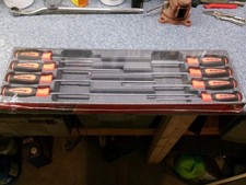 Snap On Usa 8-piece Soft Grip Cabinet Type Screwdriver Set No Sgdxl80bo Snap On Usa 8-piece Soft Grip Cabinet Type Screwdriver Set No Sgdxl80bo