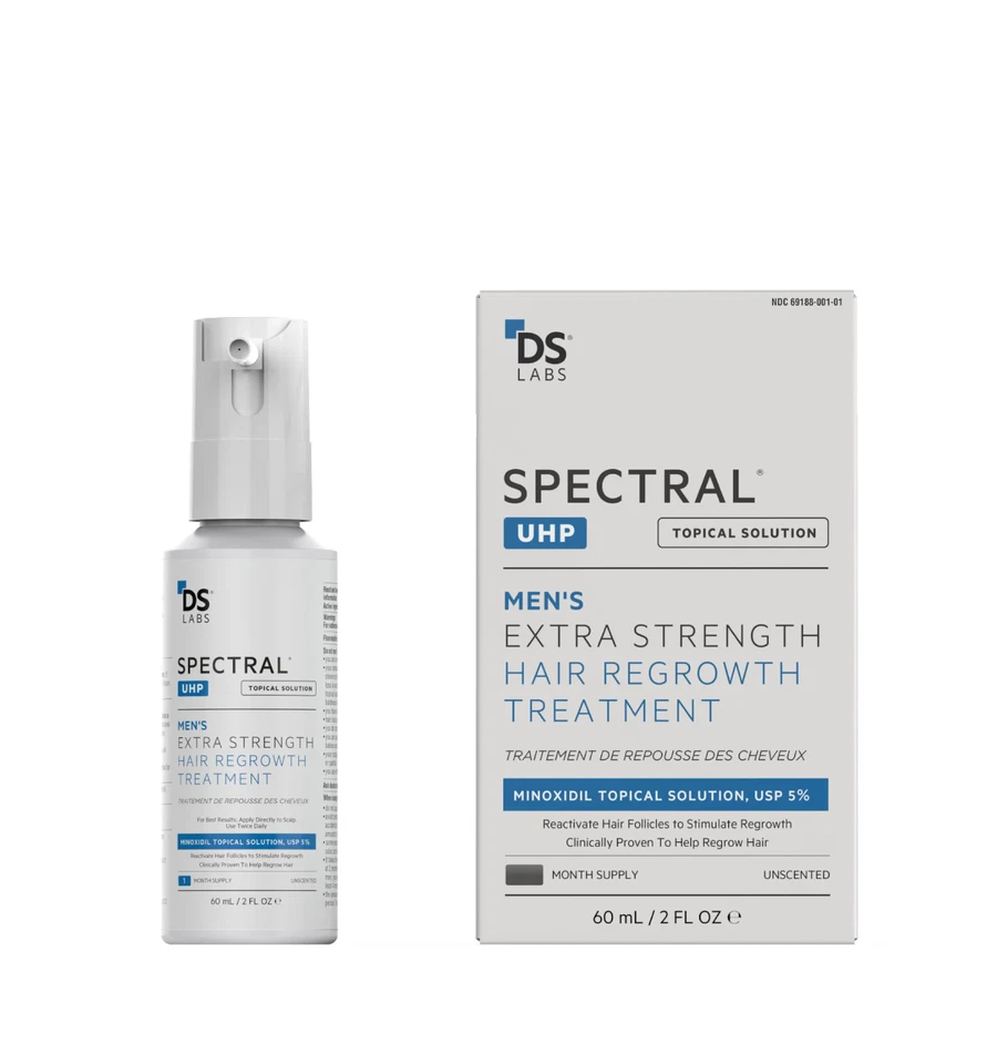 Spectral.UHP 3 Month Supply | Extra Strength Hair Regrowth Treatment w/ Minox 5% - Image 2 of 4