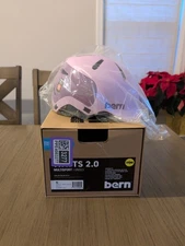 Bern Watts 2.0 MIPS Snow Helmet - Matte Lavender Small SM30M21LVD1