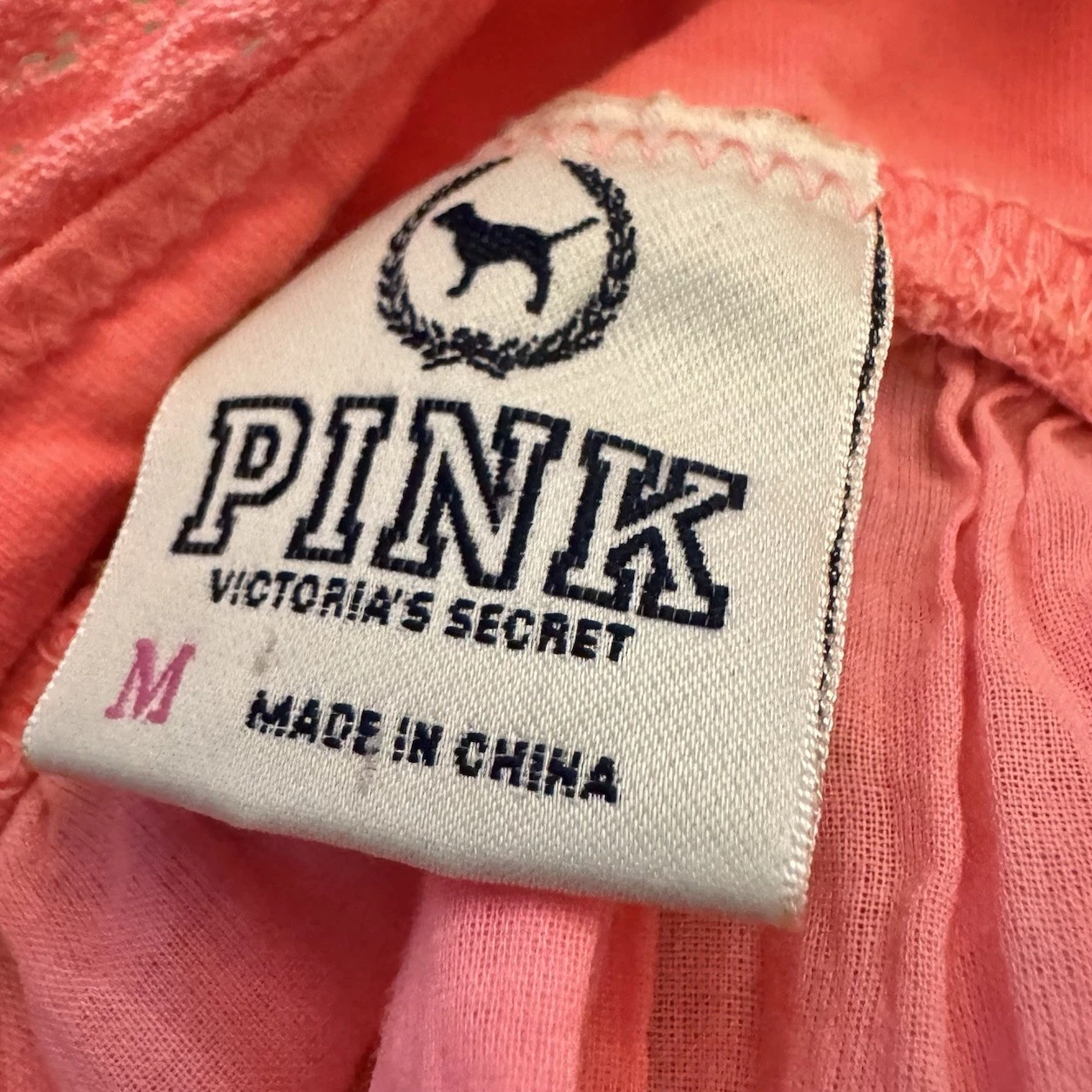 UNDERCOVER Vintage Y2K Victoria Secret rosa bambola bambino slip on camicia da notte mini abito medio M