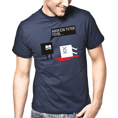 Another Dead Pixel Nerd Gamer Geek Sayings Gift Funny Fun Comedy T-Shirt
