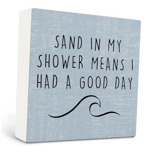 Beach Wooden Sign,Coastal Bathroom Signs,Beach Bathroom Decor,Coastal Decor,
