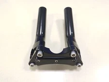 6.5" Handlebar Risers w/ Top Clamp For Harley Dyna Sportster 883 1200 Softail US
