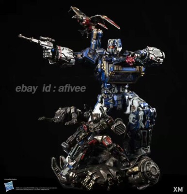XM Studios Transformer toys 1/10 G1 Soundwave Battle Commander Statue Model