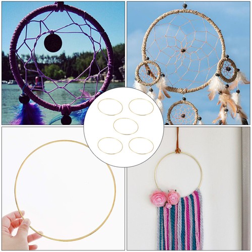 2 Sets 5 Stück Eisenringe Ringe Kreise Zubehör - Bild 8 von 12