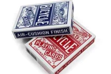 Bicycle Chainless Playing Cards 1- Blue and 1- Red Deck
