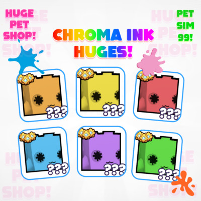 Chroma Tinte in allen Farben! - Pet Simulator 99 - PS99 - GÜNSTIGE & schnelle...