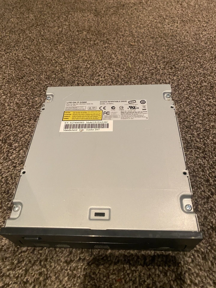LITE-ON IT LH-20A1H Optical Disc DVD CD Rewritable Drive - Image 2 of 3