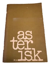 Asterisk 14 Spring 1964 Student Pratt Institute Brooklyn Poetry Photography Lit