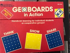 Learning Resources Geo Boards In Action Activity Kit K-3 R13909