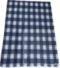 Koolaburra By UGG Faux Fur Blue Throw Blanket 68x48 in.