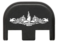 for Glock 17 19 Gen 5 Slide Cover Rear Plate Anodized Aluminum, USA Made