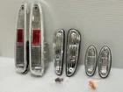 93-02 MAZDA RX7 FRONT REAR BUMPER SIDE MARKER REVERSE TURN LIGHT CLEAR LENS KIT