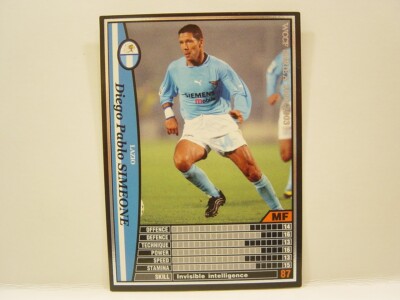 Panini WCCF 2002-03 Diego Simeone 1970 Argentina No.14 SS Lazio