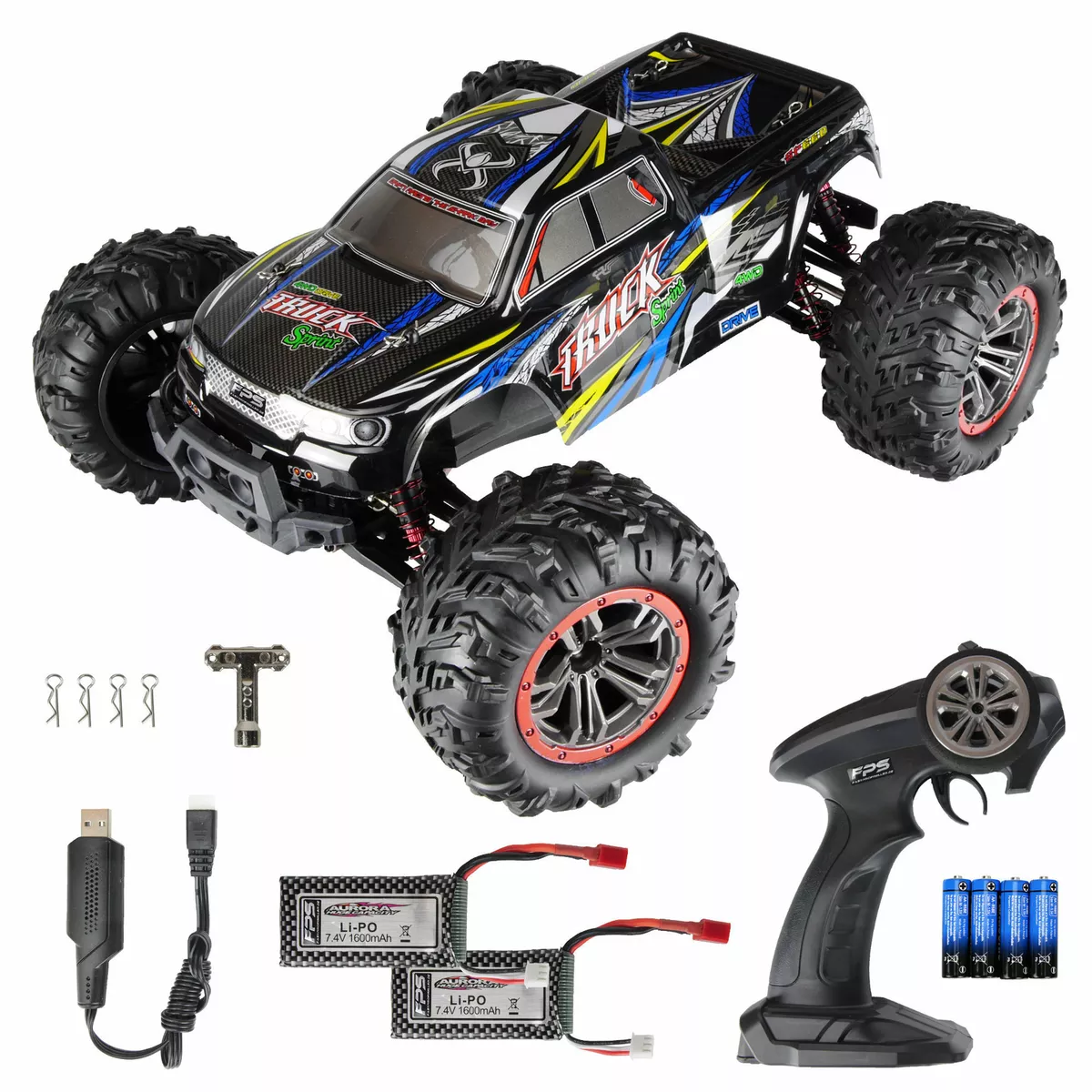 Shopping Oi - Carro de Controle Remoto rc Monster Truck Off Road 1:20