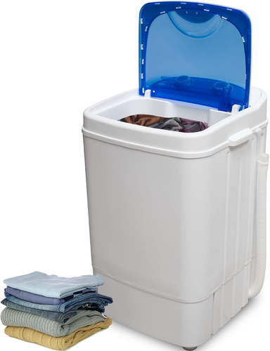 Portable Washing Machine for Apartments, Dorms, and Tiny Homes with 8.8 Lb Capac