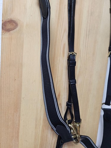 Hochwertiges UKE Vorderzeug COB m. Elast SCHWARZ m. Messing / Neu mit Etikett - Bild 3 von 5